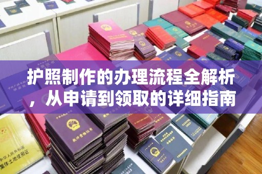 鹿野护照制作的办理流程全解析，从申请到领取的详细指南