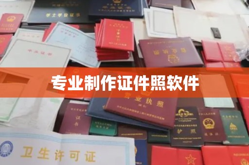 鹿野专业制作证件照软件