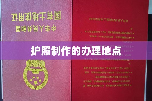 鹿野护照制作的办理地点