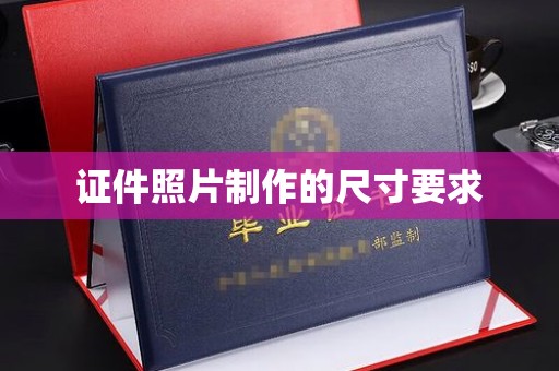 鹿野证件照片制作的尺寸要求